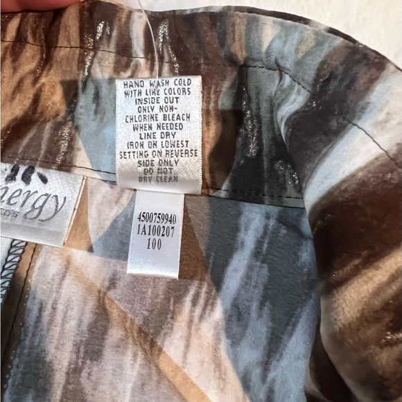 Women’s Chico’s Zenergy zip front lightweight jacket Size 2 (12-14) - Picture 11 of 11